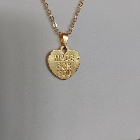 2 for 20$: Heart Charm Necklace - Picture 3 of 3